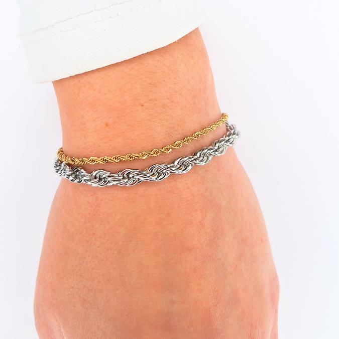 Bracciale Tornado in Acciaio Inossidabile