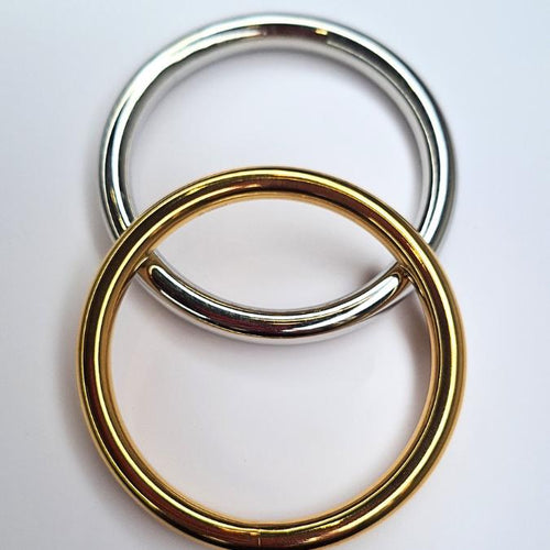 Bracciale Bubble in Acciaio Inossidabile in colore Argento e Oro